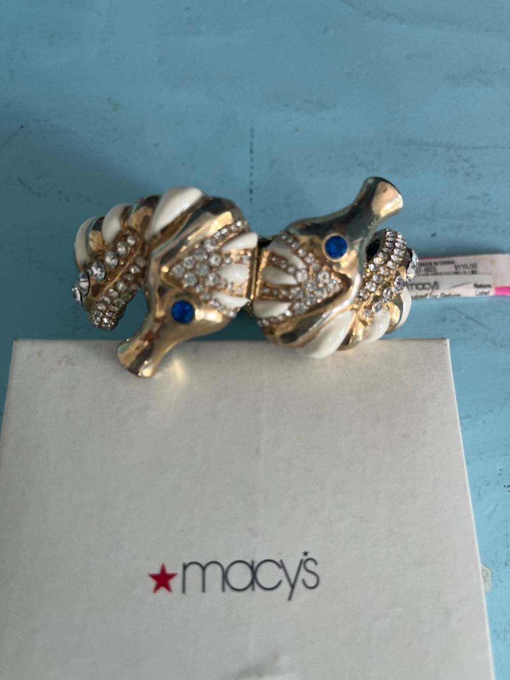 Betsey Johnson Seahorse Cuff
